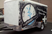 The Springs Church Trailer Wrap