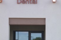 Sign install for Innovation Dental