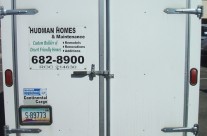 Hudman Homes Trailer Graphics