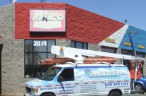 AAMCO Sign Install