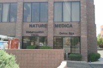 Nature Medica Sign Install