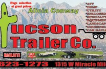 Business Cards for Tucson Trailer
