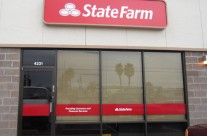 State Farm Window Graphics Install
