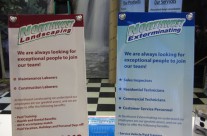 Northwest Exterminating Tabletop Banners