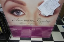 Asian Eyebrow Vinyl Removal and Install